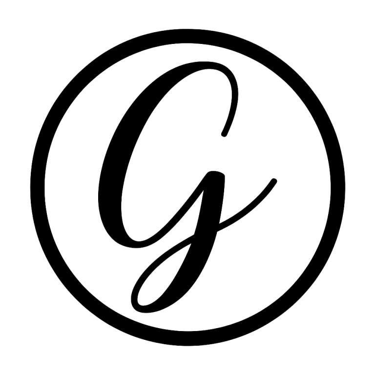 GabbisRags monogram brand logo